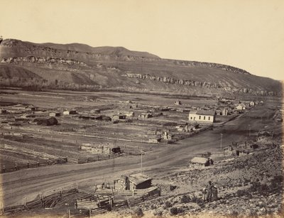 Billede 36. Coalville, Weber Valley, 1869 (foto) af Andrew Joseph Russell