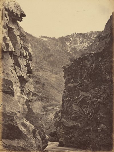 Billede 40. Djævleporten, Weber Canon, 1869 (foto) af Andrew Joseph Russell