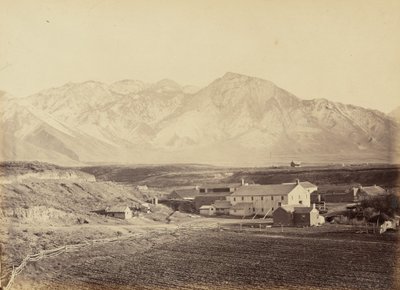 Billede 49. Brigham Youngs bomulds- og uldfabrikker,1869 (foto) af Andrew Joseph Russell