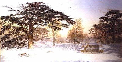 Utrådt sne inden for tre miles fra Charing Cross; Holland Park af Andrew MacCallum