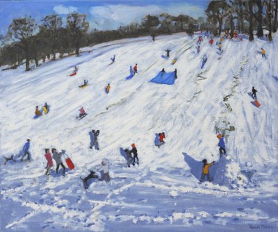 Stor snemand, Chatsworth, 2012, af Andrew Macara