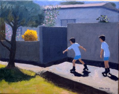 Rulleskøjteløbere af Andrew Macara