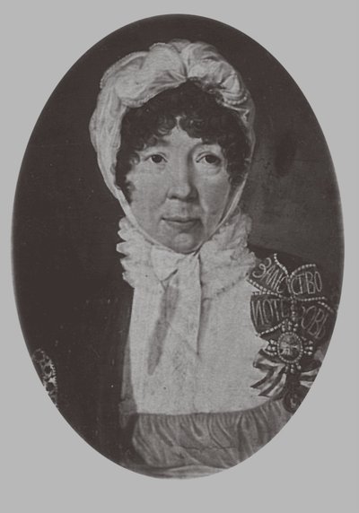Portræt af Jelizaveta Palmenbach 17611832, 1870 af Andrey Mikhaylovich Lushev