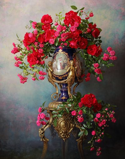 Elegante, udsmykkede roser af Andrey Morozov