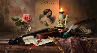 Vintage-violinromantik af Andrey Morozov