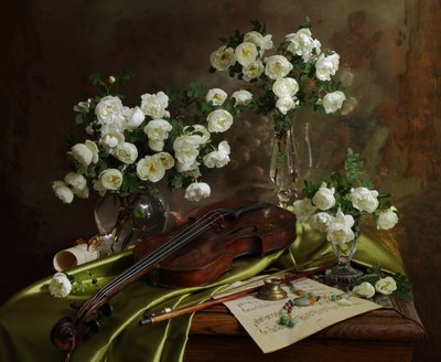 Hvide roser – musik for violin af Andrey Morozov