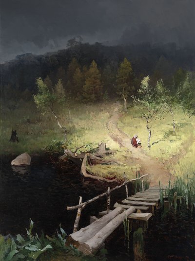 Før stormen, 1918 af Andrey Nikolayevich Shilder