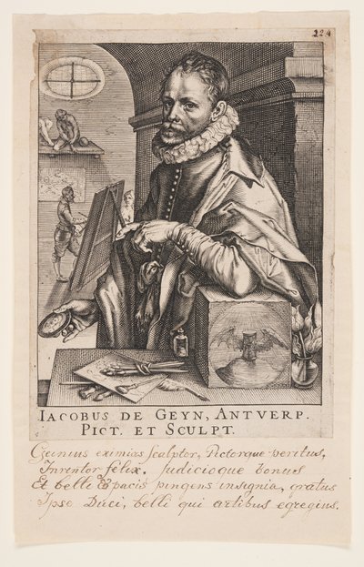 Jacob de Gheyn II af Andries Stock