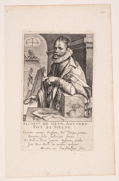 Jacob de Gheyn II af Andries Stock