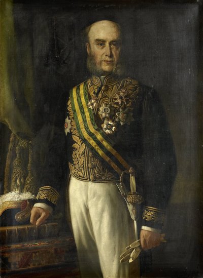 James Loudon (1824-1900). Generalguvernør (1871-75) af Andries van den Berg