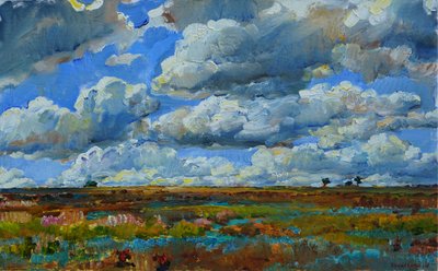 Big Sky-landskabet af Andrii Kutsachenko