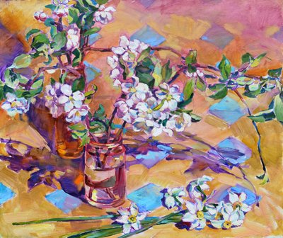 Forårsblomster og påskeliljer af Andrii Kutsachenko