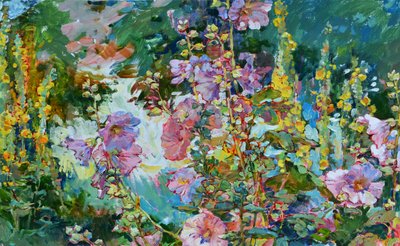 Livlige haveblomster af Andrii Kutsachenko