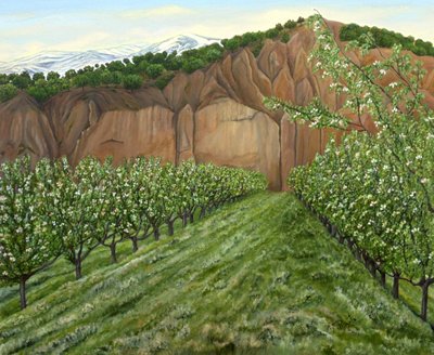 Den blomstrende Orchard Valley af Angeles M. Pomata
