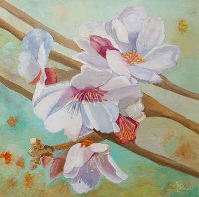 Delikate forårsblomster af Angeles M. Pomata