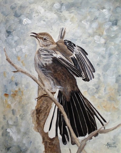 Mockingbird spreder vingerne af Angeles M. Pomata