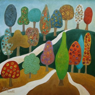 Den fantasifulde skovsti af Angeles M. Pomata
