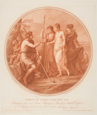 Paris-dommen af Angelica (after) Kauffman