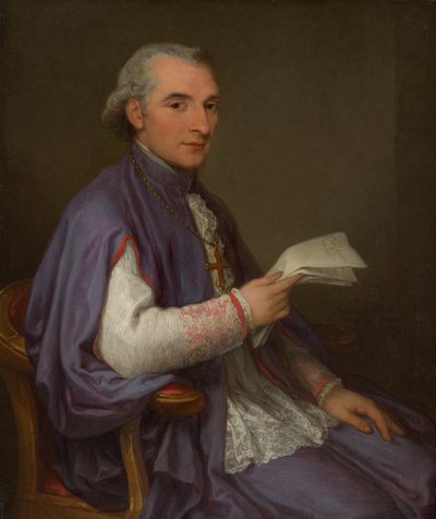 Monsignor Giuseppe Spina 1756-1828, 1798. af Angelica Kauffmann