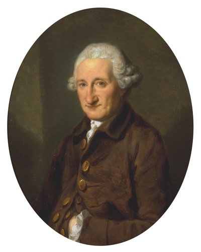 En mand, muligvis David Harvey af Angelica Kauffmann