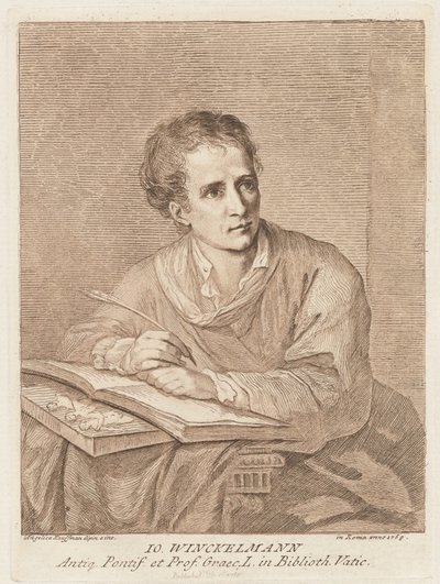 Johann Winckelmann af Angelica Kauffmann