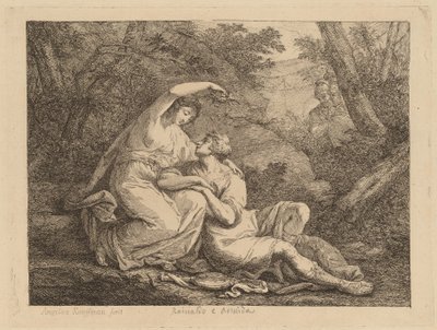 Rinaldo og Armida af Angelica Kauffmann