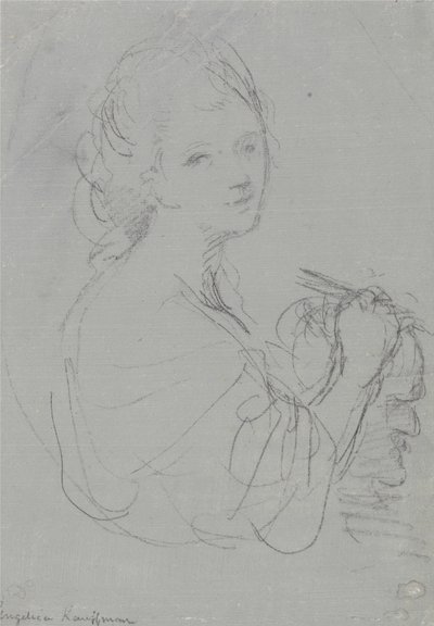 Selvportræt af Angelica Kauffmann