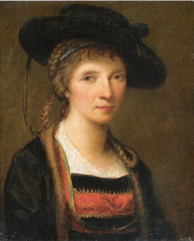 Selvportræt af Angelica Kauffmann