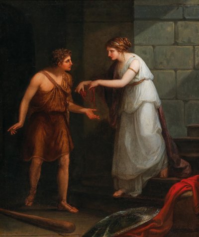 Theseus og Ariadne. af Angelica Kauffmann