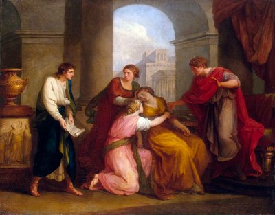 Virgil læser Æneiden for Augustus og Octavia