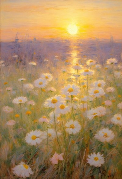 Blomster 88, ca. 2023 (olie på lærred) af Angelita Hawke