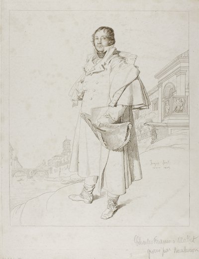 Charles Francois Mallet, ca. 1809 af Angelo Boucheron