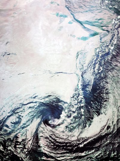 Det hvirvlende Arktiske Ocean af Angelo Cerantola
