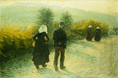 Søndag søndag 1890 af Angelo Morbelli