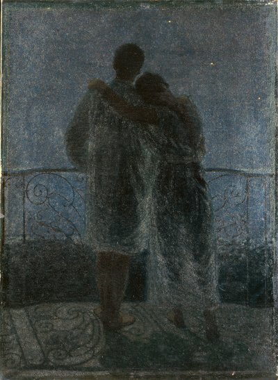 Drøm og virkelighed, 1905 af Angelo Morbelli
