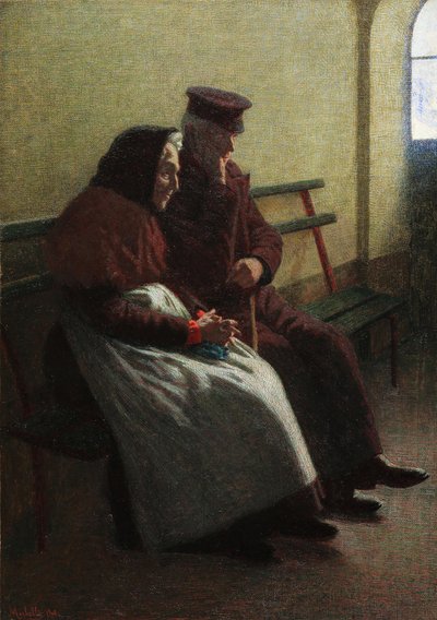 Fjerne tider, 1908. af Angelo Morbelli