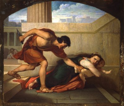 Massakren på de uskyldige, 1860-1861 af Angelo Visconti
