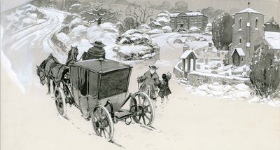 Hjem fra det 18. århundrede i sneen af Angus McBride