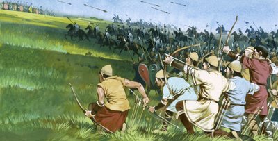 Slaget ved Hastings () af Angus McBride
