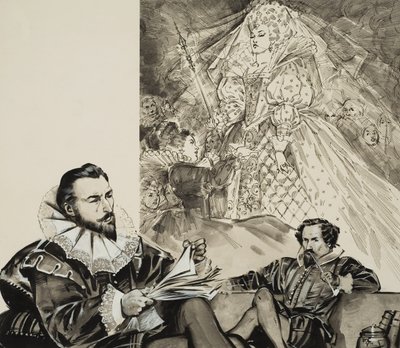 Faerie Queene (gouache på papir) af Angus McBride