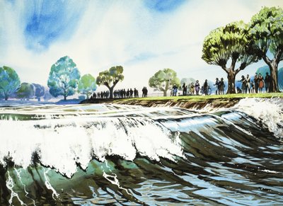 Berømte floder -- Severn: Severn-boringen af Angus McBride