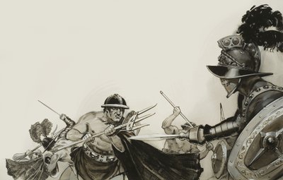 Gladiator-kampe af Angus McBride