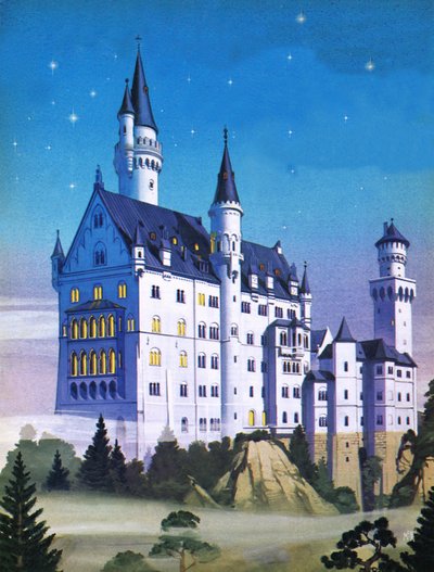 Neuschwanstein - et eventyrslot bygget af en 