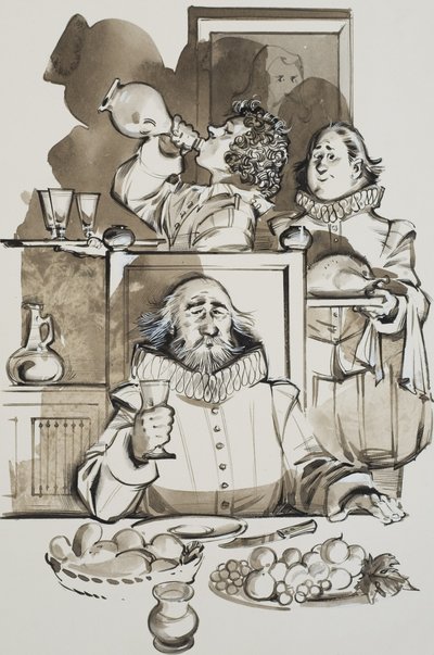 Servants (gouache på papir) af Angus McBride