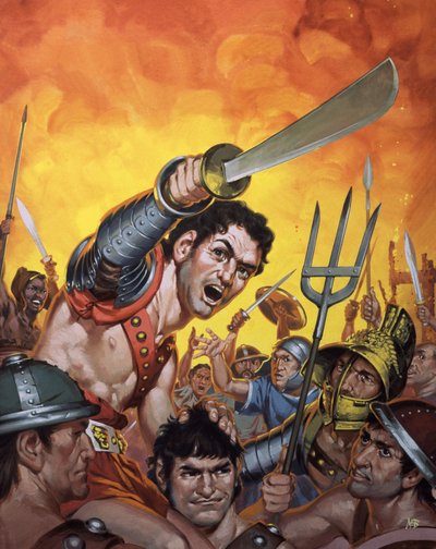 Spartacus og slavernes oprør af Angus McBride