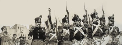 Den franske fremmedlegion (gouache på papir) af Angus McBride