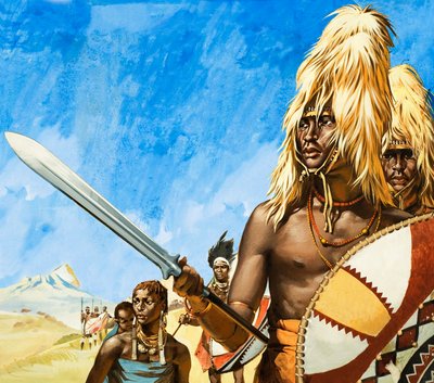 Masai-stammen i Afrika af Angus McBride
