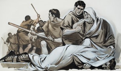 Tiberius Gracchus (gouache på papir) af Angus McBride