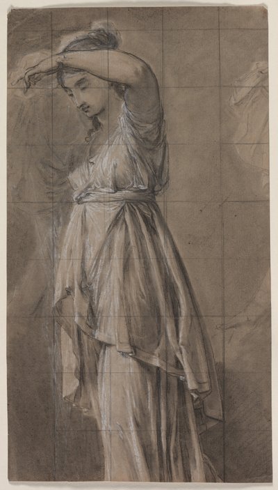 Studie for Penelope af Anicet Charles Gabriel Lemonnier