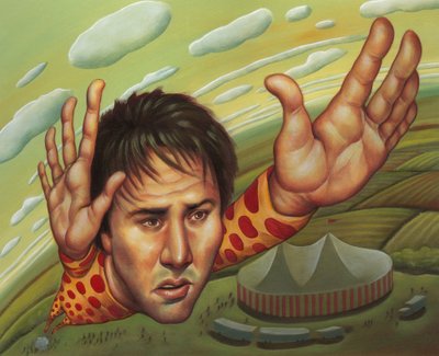 Keanu Reeves, 2000 (akryl på illustrationsplade) af Anita Kunz